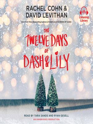 cover image of The Twelve Days of Dash & Lily